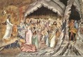 Descente du Christ à Limbo Quattrocento peintre Andrea da Firenze
